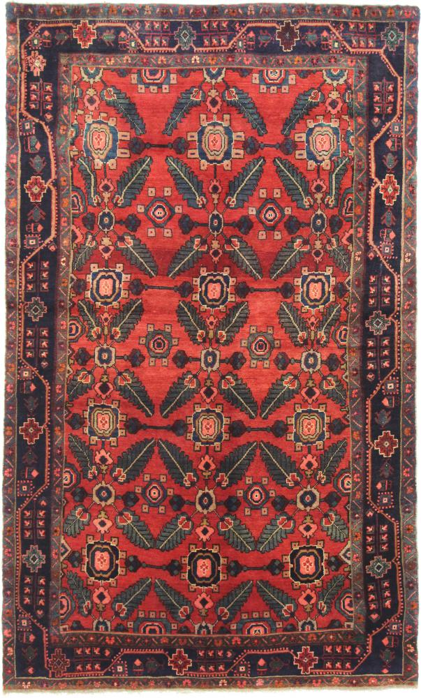 Persisk tæppe Hamadan 254x152 254x152, Persisk tæppe Knyttet i hånden