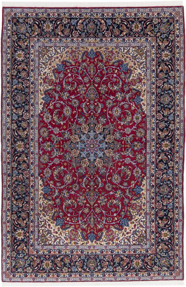 Tapis persan Ispahan 229x156 229x156, Tapis persan Noué à la main