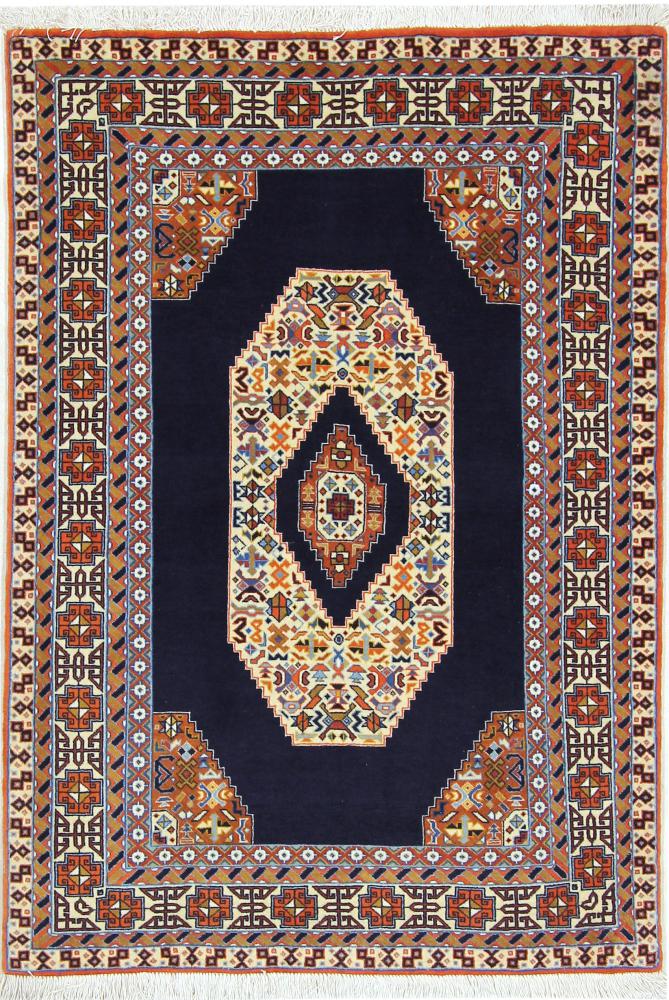 Tapete persa Tabriz 50Raj 141x99 141x99, Tapete persa Atado à mão