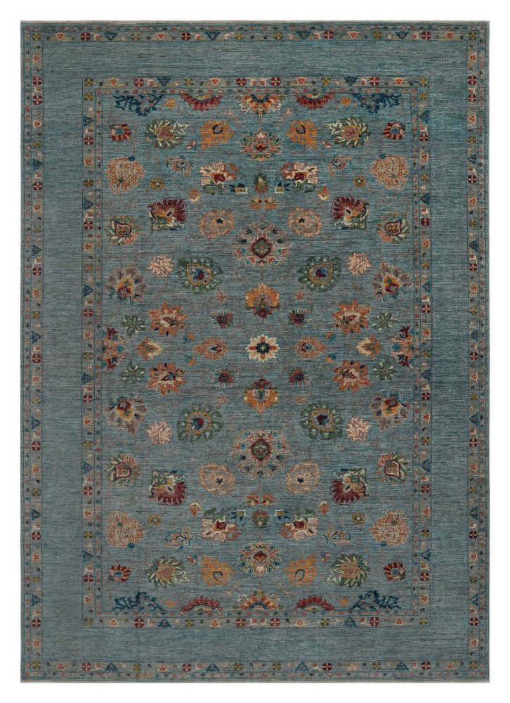 Pakistani rug Ziegler Farahan 11'3"x7'10" 11'3"x7'10", Persian rug Hand-knotted