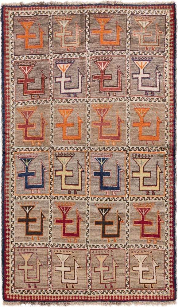 Perzisch tapijt Perzisch Gabbeh Ghashghai 214x125 214x125, Perzisch tapijt Handgeknoopte