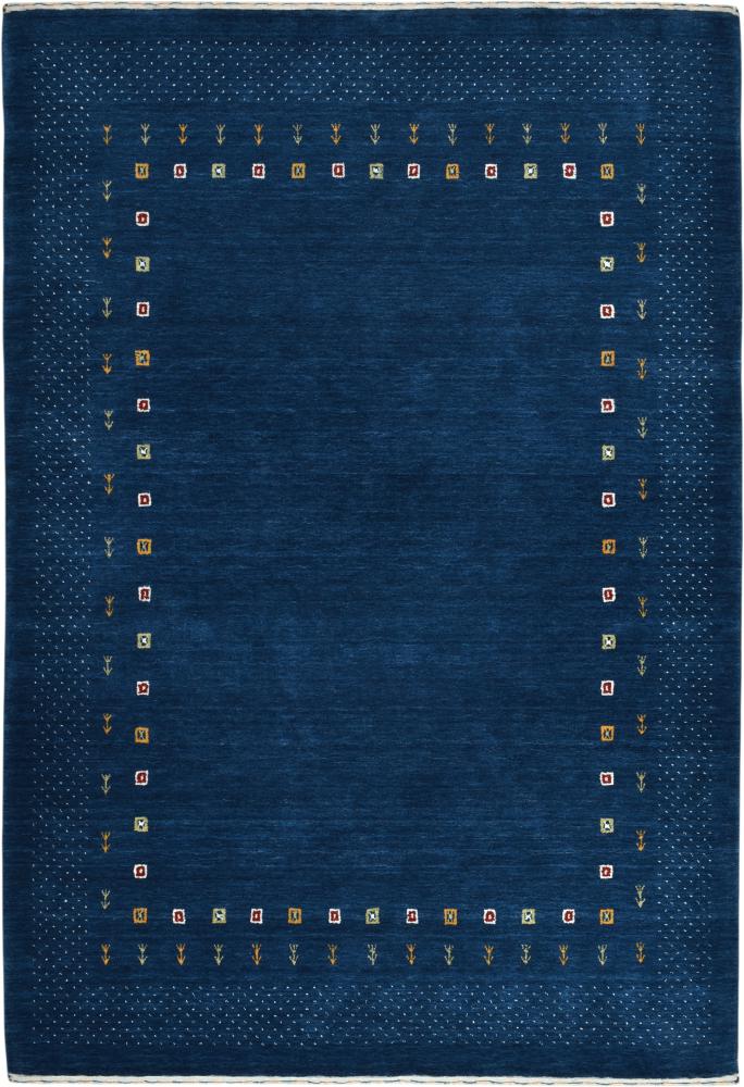 Indisk tæppe Gabbeh Loribaft 206x143 206x143, Persisk tæppe Håndknyttet