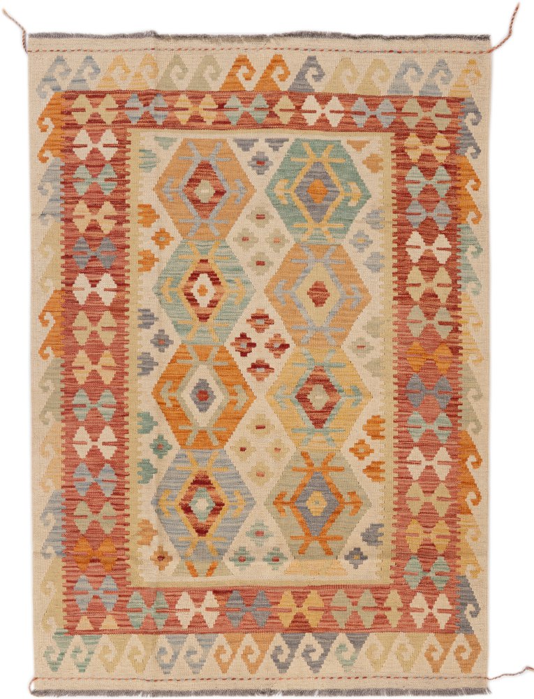 Tappeto afghano Kilim Afghan 177x125 177x125, Tappeto persiano Tessuto a mano