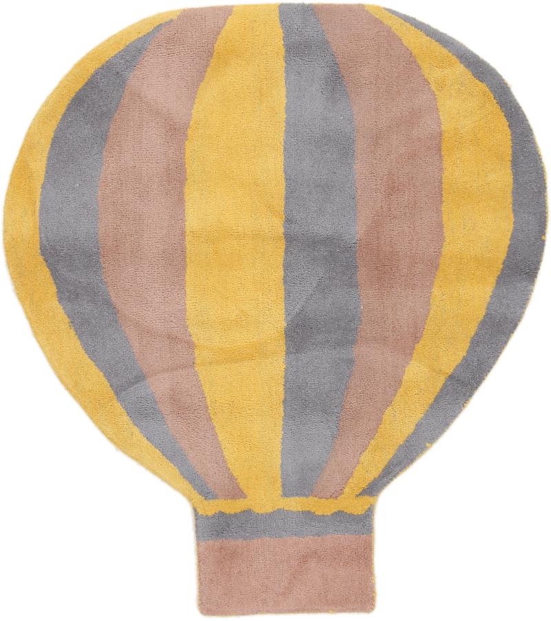 Indyjski dywan Balloon Handtufted 122x109 122x109, Dywan perski Hand-tufted