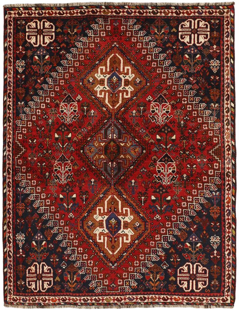 Perserteppich Ghashghai 173x134 173x134, Perserteppich Handgeknüpft
