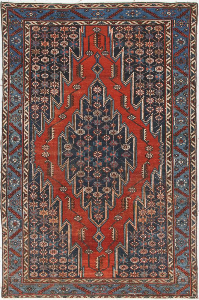 Persian Rug Malayer Antique 199x129 199x129, Persian Rug Knotted by hand