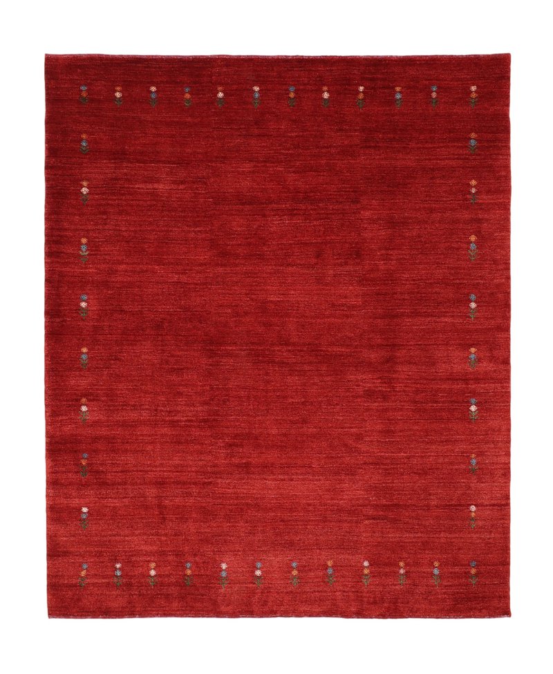 Tapis persan Persan Gabbeh Loribaft 254x210 254x210, Tapis persan Noué à la main