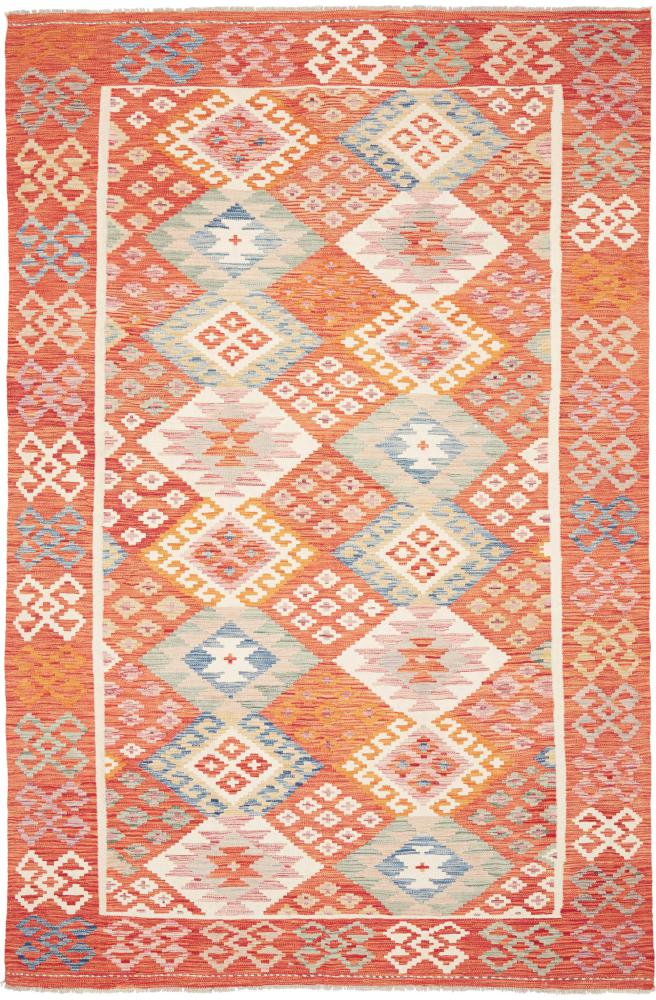 Afghanischer Teppich Kelim Afghan 9'9"x6'6" 9'9"x6'6", Perserteppich Handgewebt