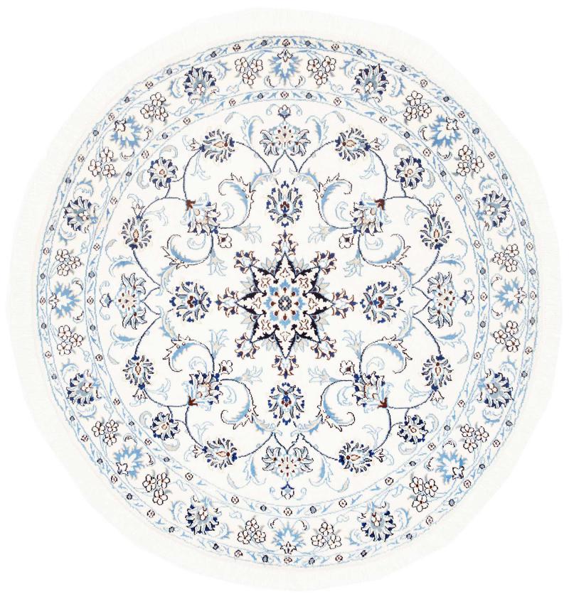 Perserteppich Nain 143x139 143x139, Perserteppich Handgeknüpft