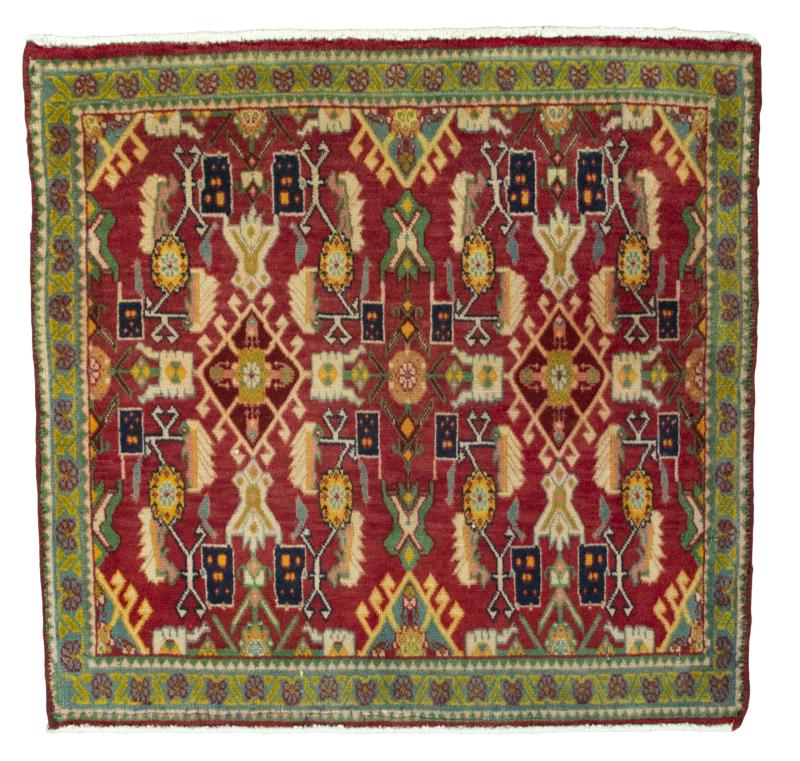 Persian Rug Shiraz 61x66 61x66, Persian Rug Knotted by hand