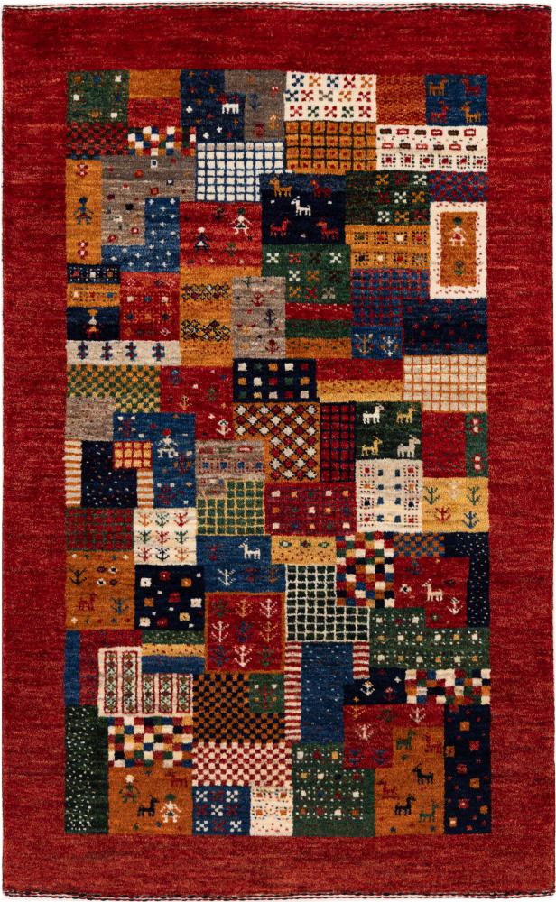 Perzisch tapijt Perzisch Gabbeh Loribaft Nowbaft 129x83 129x83, Perzisch tapijt Handgeknoopte