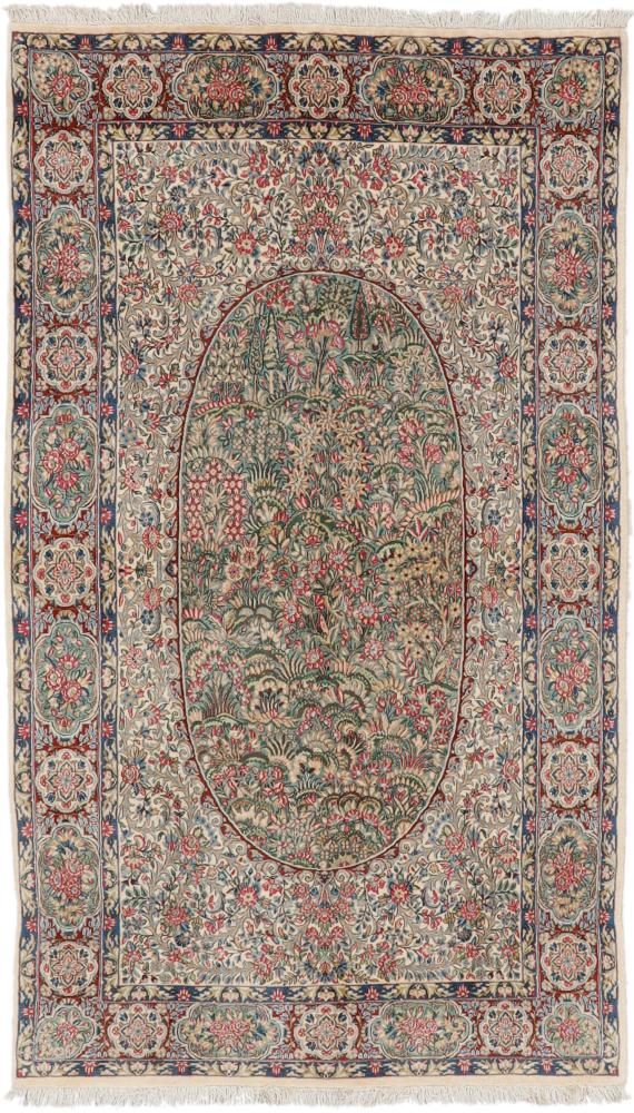 Tapis persan Kerman Lawar 261x149 261x149, Tapis persan Noué à la main