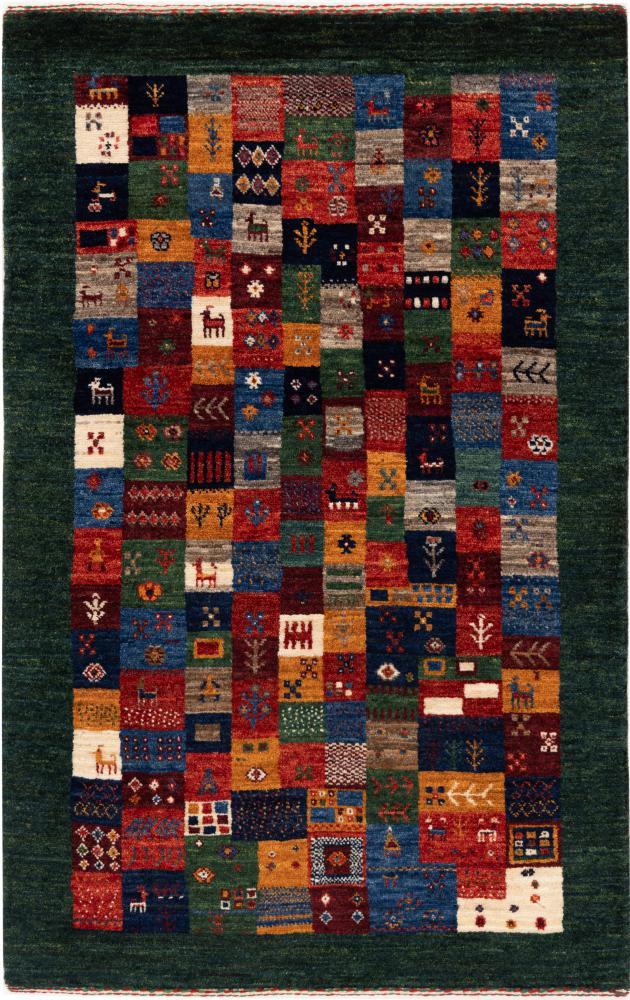 Perzisch tapijt Perzisch Gabbeh Loribaft Nowbaft 127x81 127x81, Perzisch tapijt Handgeknoopte