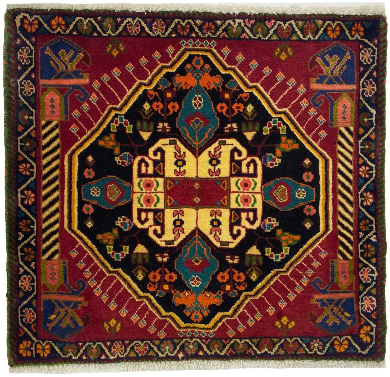 Covor persan Ghashghai 63x67 63x67, Covor persan Lucrate de mână