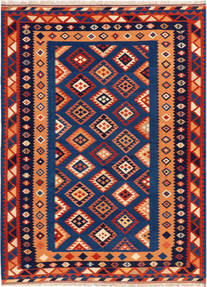 Alfombra persa Kilim Fars Ghashghai 349x257 349x257, Alfombra persa Tejido a mano
