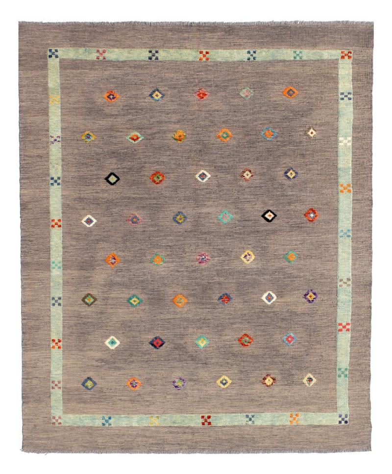 Alfombra afgana Kilim Afghan Nimbaft Edition 233x186 233x186, Alfombra persa Tejido a mano