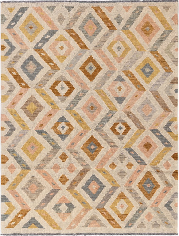 Afghansk tæppe Kelim Afghan 198x152 198x152, Persisk tæppe Håndvævet
