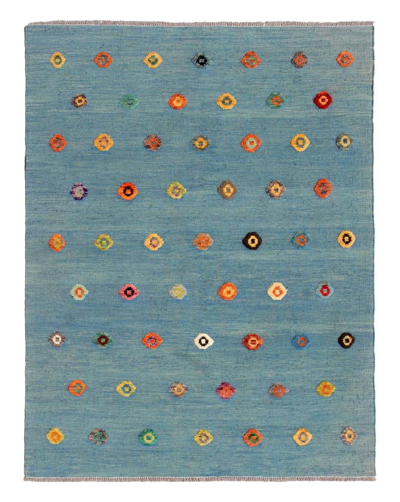 Alfombra afgana Kilim Afghan Nimbaft Edition 171x136 171x136, Alfombra persa Tejido a mano