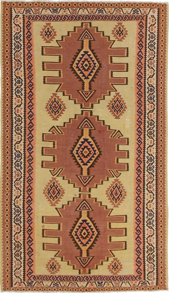 Tapete persa Kilim Fars Azerbaijan Antigo 306x178 306x178, Tapete persa Tecido à mão