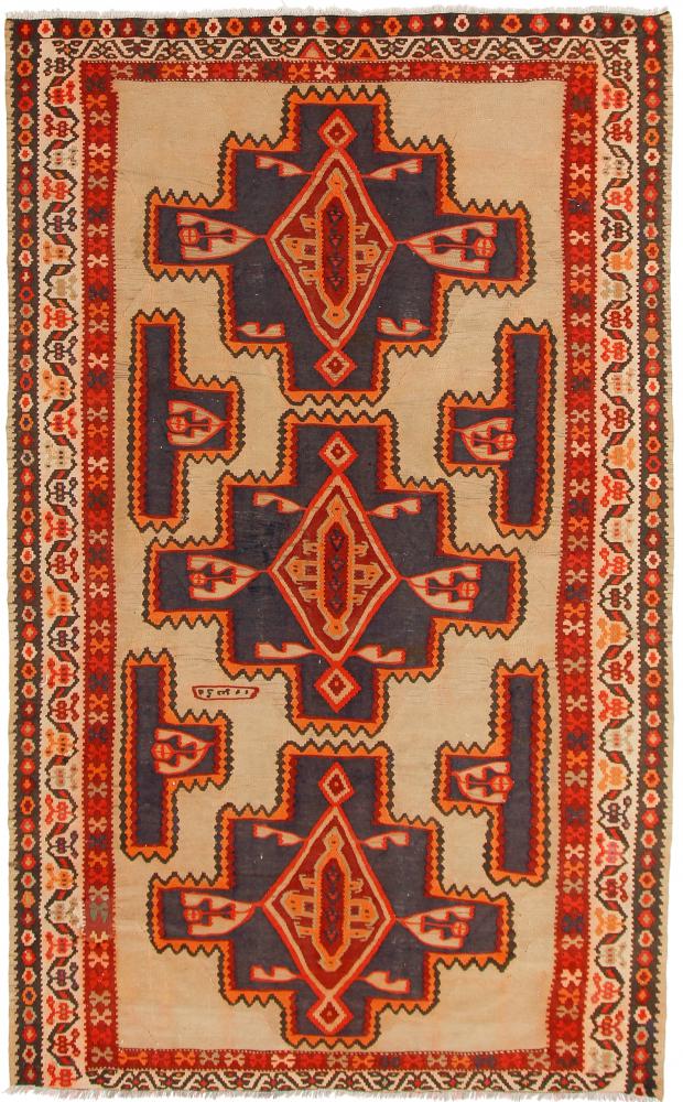 Tapete persa Kilim Fars Azerbaijan Antigo 301x190 301x190, Tapete persa Tecido à mão