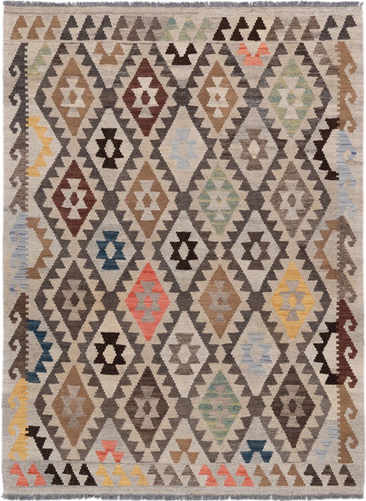 Covor afgan Chilim Afghan 178x131 178x131, Covor persan Țesut manual