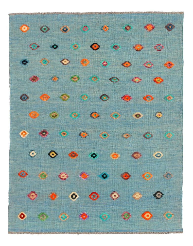 Alfombra afgana Kilim Afghan Nimbaft Edition 197x149 197x149, Alfombra persa Tejido a mano