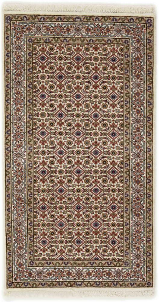Indo rug Indo Tabriz 4'8"x2'7" 4'8"x2'7", Persian Rug Knotted by hand