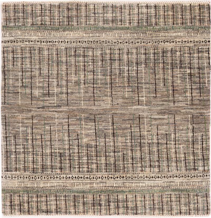 Perzisch tapijt Perzisch Gabbeh Loribaft Tabiibaft 104x106 104x106, Perzisch tapijt Handgeknoopte