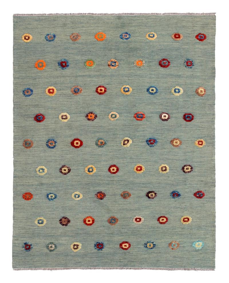 Alfombra afgana Kilim Afghan Nimbaft Edition 198x152 198x152, Alfombra persa Tejido a mano