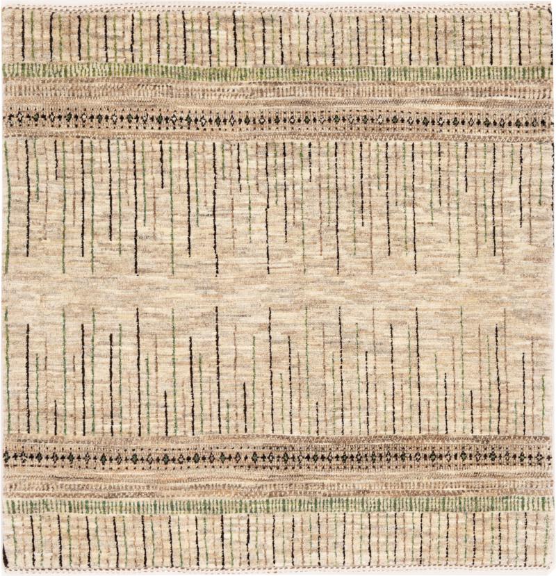 Perzisch tapijt Perzisch Gabbeh Loribaft Tabiibaft 104x100 104x100, Perzisch tapijt Handgeknoopte