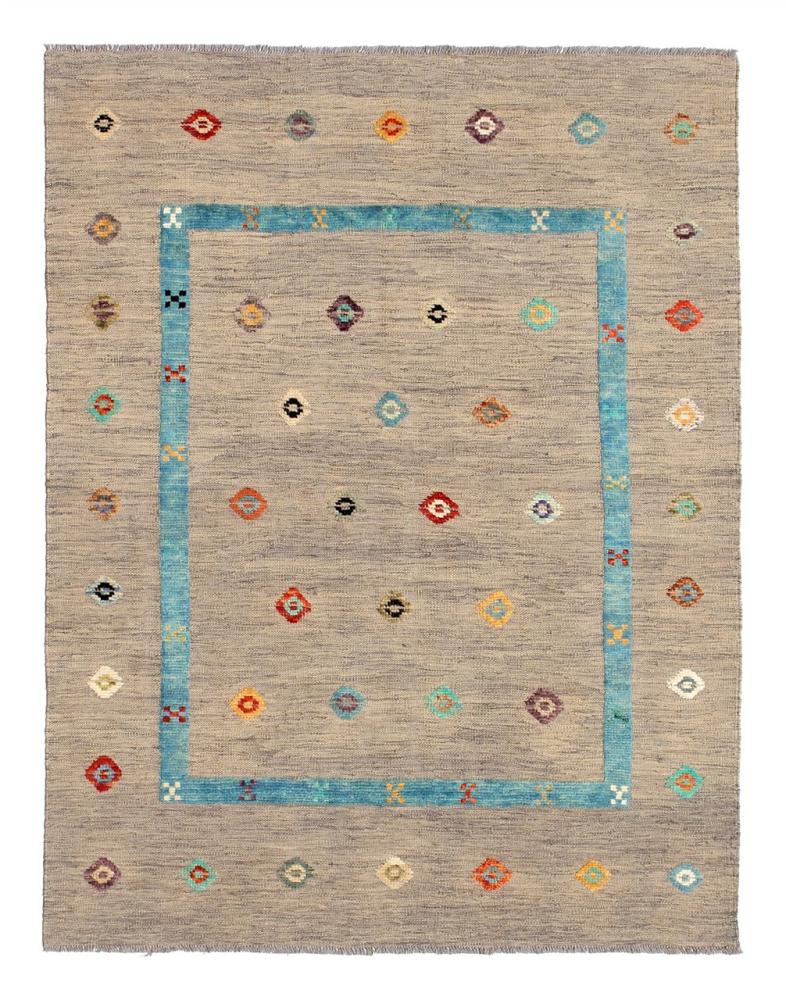 Alfombra afgana Kilim Afghan Nimbaft Edition 194x145 194x145, Alfombra persa Tejido a mano