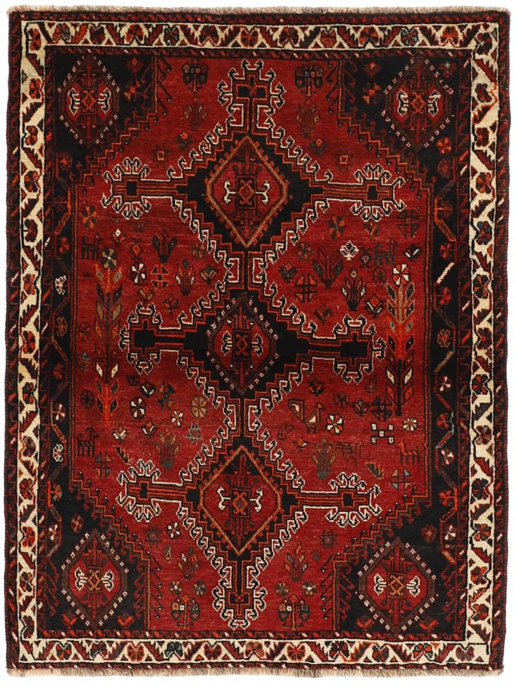 Perzisch tapijt Ghashghai 157x116 157x116, Perzisch tapijt Handgeknoopt
