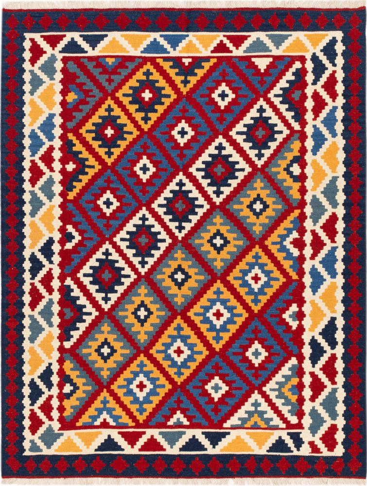 Persian rug Kilim Fars Ghashghai 206x157 206x157, Persian rug Handwoven