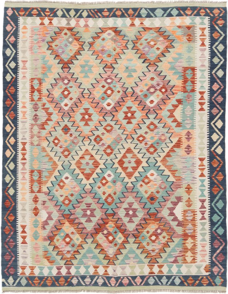 Tapete afegão Kilim Afegão 202x160 202x160, Tapete persa Tecido à mão