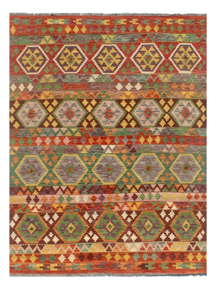 Afghan rug Kilim Afghan 7'10"x5'11" 7'10"x5'11", Persian Rug Woven by hand