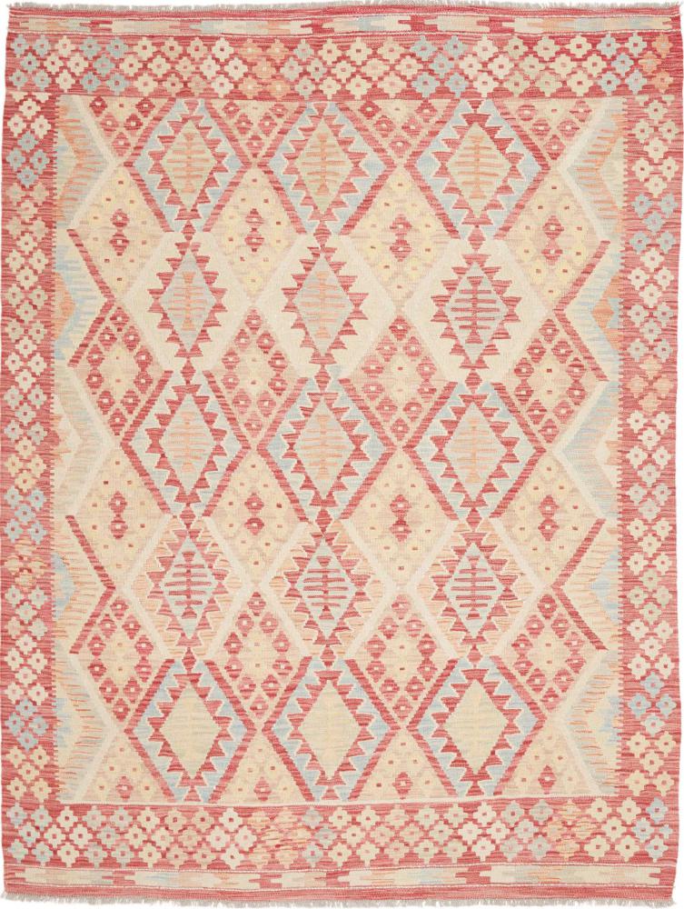 Tapis afghan Kilim Afghan 234x178 234x178, Tapis persan Tissé à la main