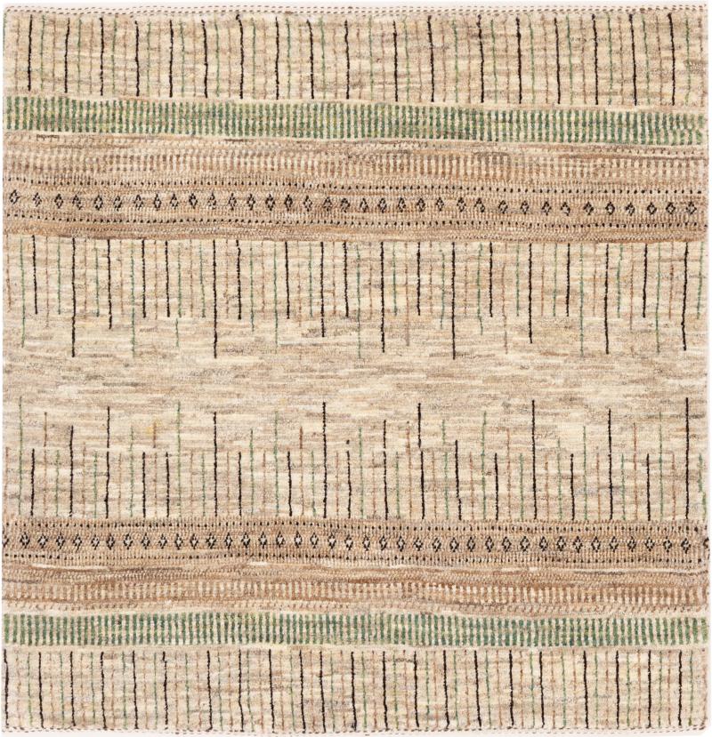 Perzisch tapijt Perzisch Gabbeh Loribaft Tabiibaft 104x99 104x99, Perzisch tapijt Handgeknoopte