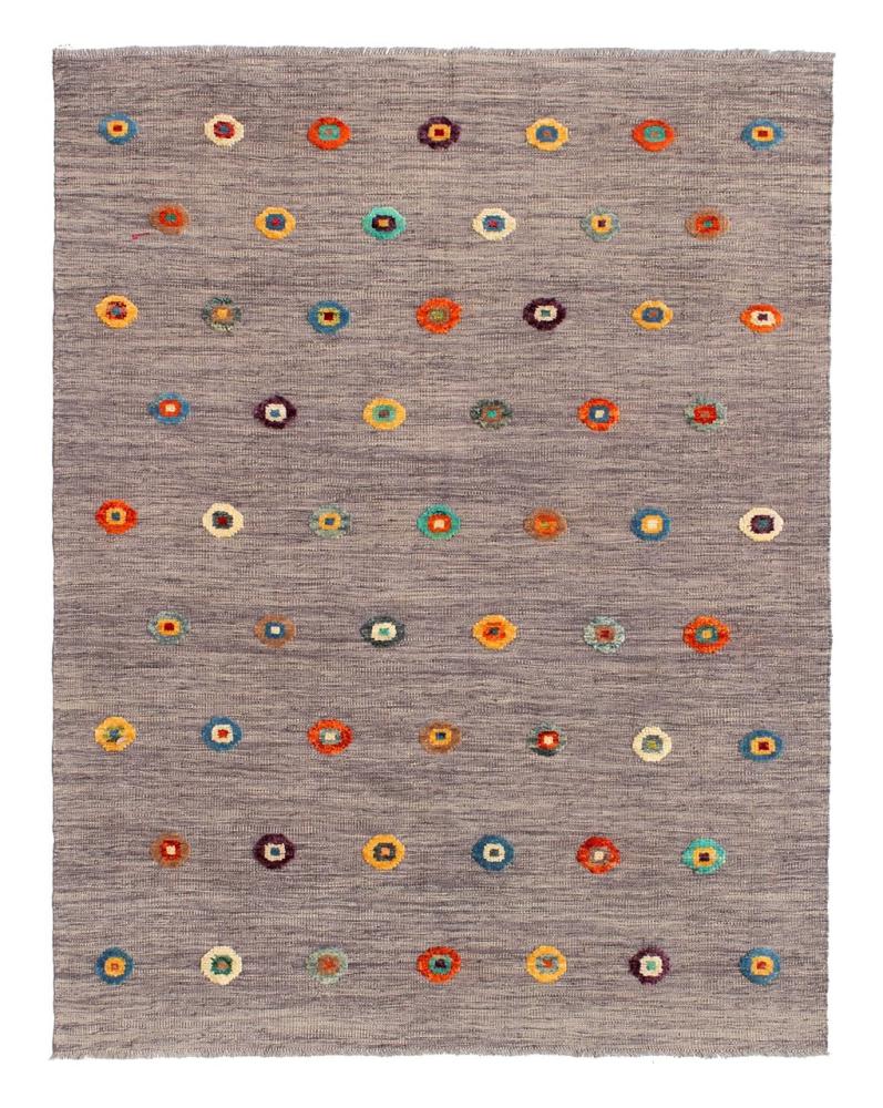 Alfombra afgana Kilim Afghan Nimbaft Edition 195x147 195x147, Alfombra persa Tejido a mano