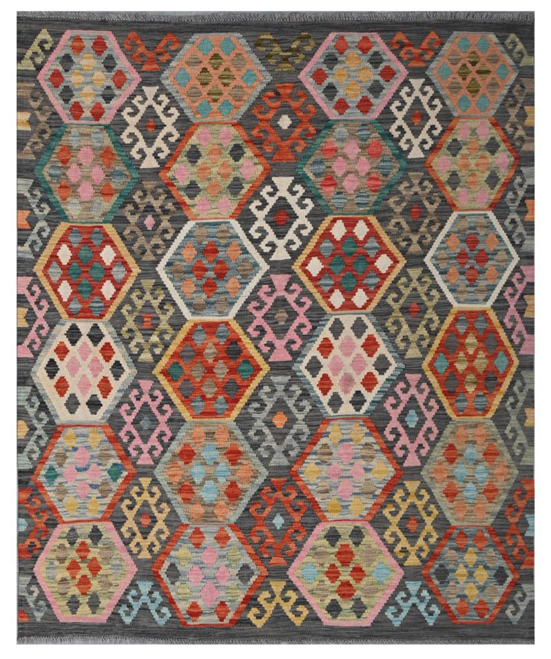 Afghan rug Kilim Afghan 197x160 197x160, Persian Rug Woven by hand