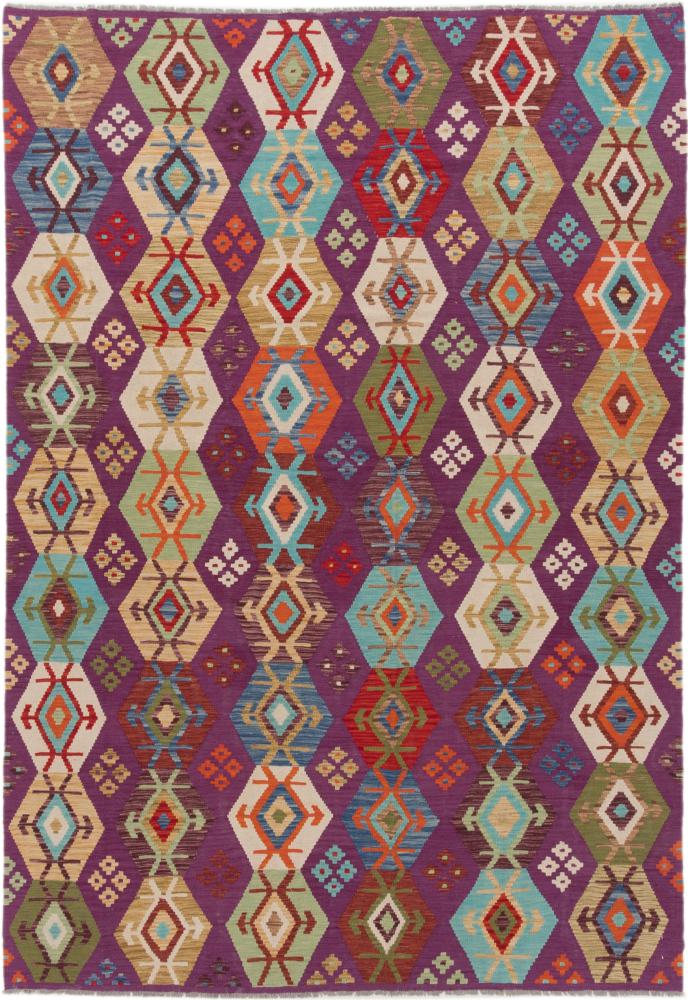 Afghan rug Kilim Afghan 10'0"x6'10" 10'0"x6'10", Persian Rug Woven by hand