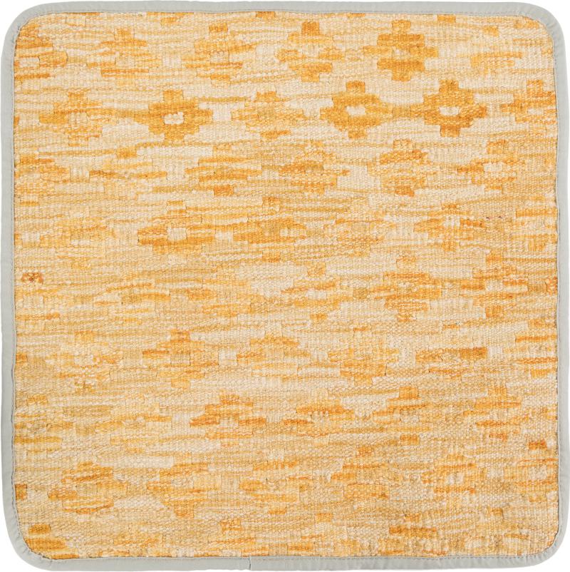 Afghan rug Kilim Afghan Cushion Cover 45x45 45x45, Persian Rug Knotted by hand