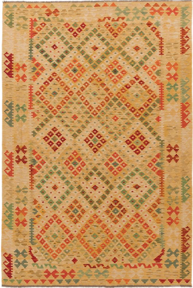 Tapete afegão Kilim Afegão 295x200 295x200, Tapete persa Tecido à mão