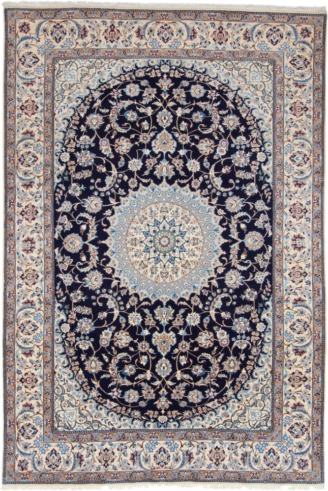 Tappeto persiano Nain 9La 301x203 301x203, Tappeto persiano Annodato a mano