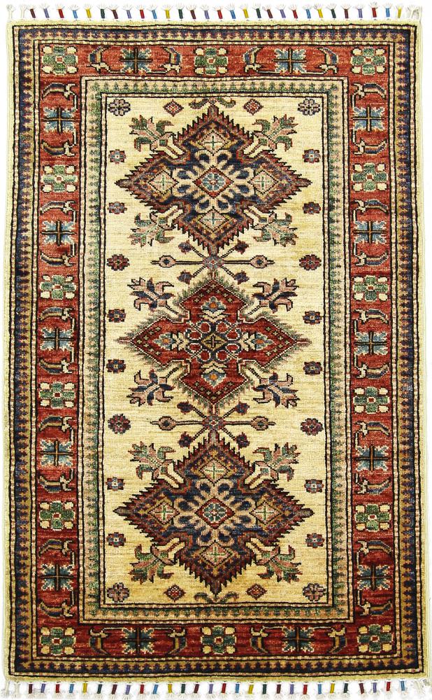Afghan rug Super Kazak 124x77 124x77, Persian Rug Knotted by hand