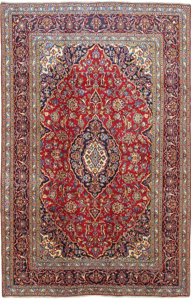 Persisk tæppe Mashad 301x196 301x196, Persisk tæppe Knyttet i hånden