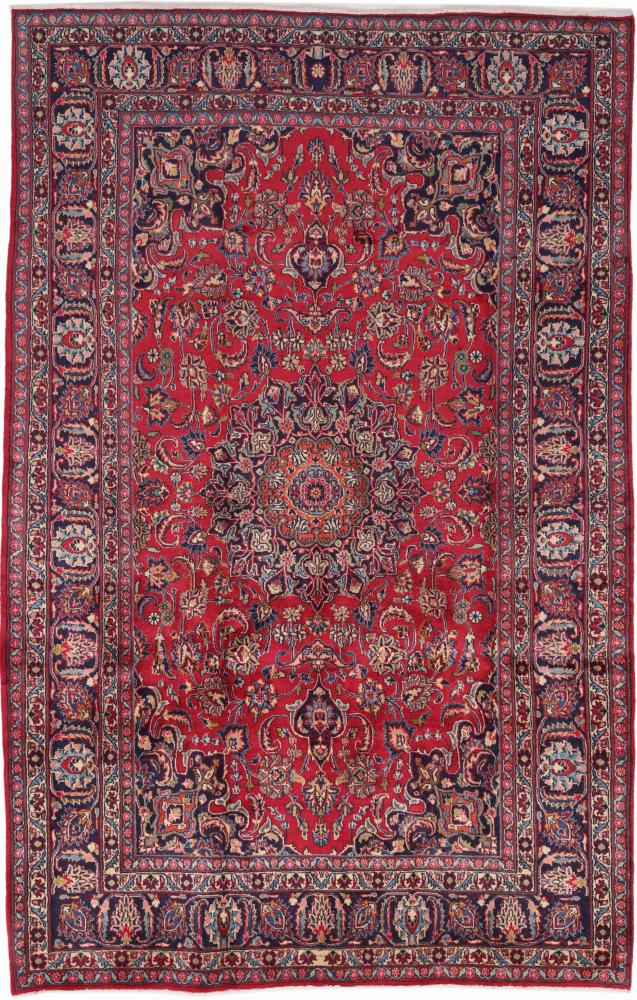 Persisk tæppe Mashhad 307x196 307x196, Persisk tæppe Knyttet i hånden