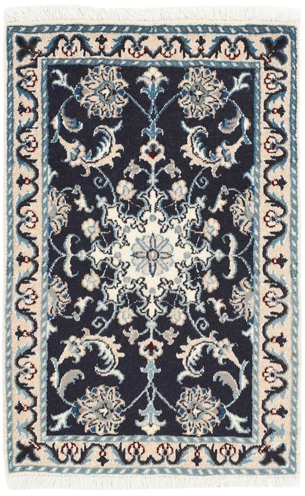 Tapis persan Naïn 89x59 89x59, Tapis persan Noué à la main