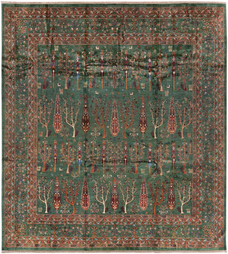 Pakistansk tæppe Ziegler Farahan 312x284 312x284, Persisk tæppe Håndknyttet