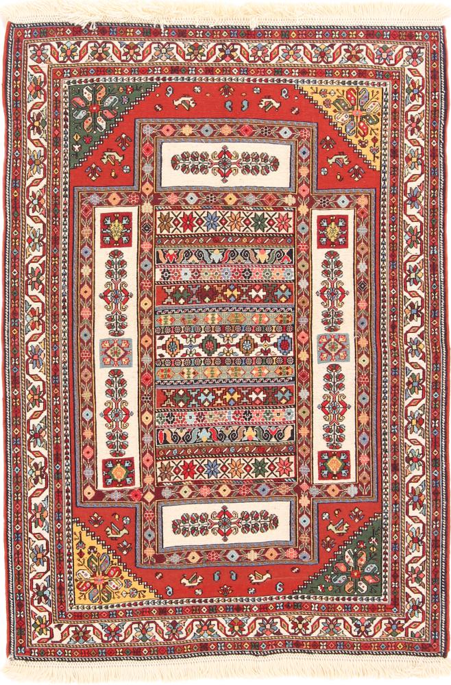 Tapete persa Kilim Soozani 117x83 117x83, Tapete persa Tecido à mão