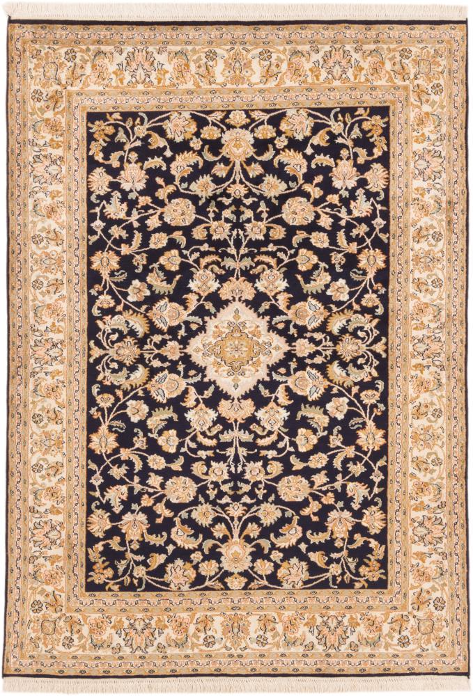 Indo rug Kashmir Silk 184x128 184x128, Persian Rug Knotted by hand